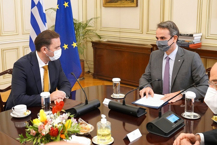 Συνάντηση του πρωθυπουργού με τον Σκοπιανό ΥΠΕΞ: Οι διμερείς επαφές στο επίκεντρο της