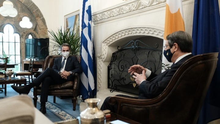 Κ.Μητσοτάκης: Απολύτως συντονισμένες Ελλάδα και Κύπρος