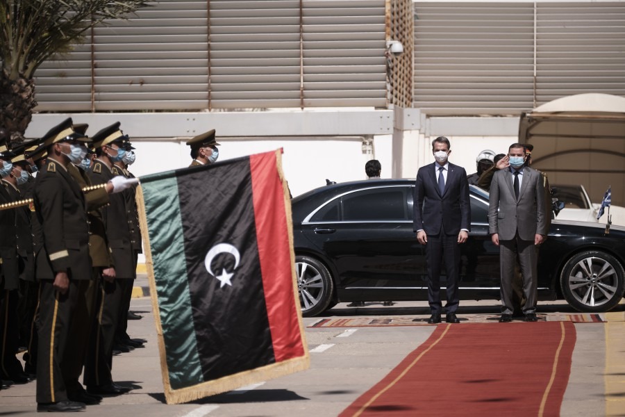 mitsotakis libya