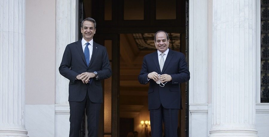 Άμυνα και ενέργεια στο επίκεντρο της συνάντησης Μητσοτάκη - Σίσι
