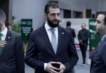 Ο Πρόεδρος της Συρίας Άχμαντ αλ Σαράα υποδέχεται την Ούρσουλα φον ντερ Λάιεν