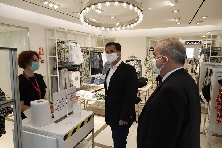 Αδ.Γεωργιάδης: Τήρηση των κανόνων ασφαλείας και καλό κλίμα στην αγορά - The President