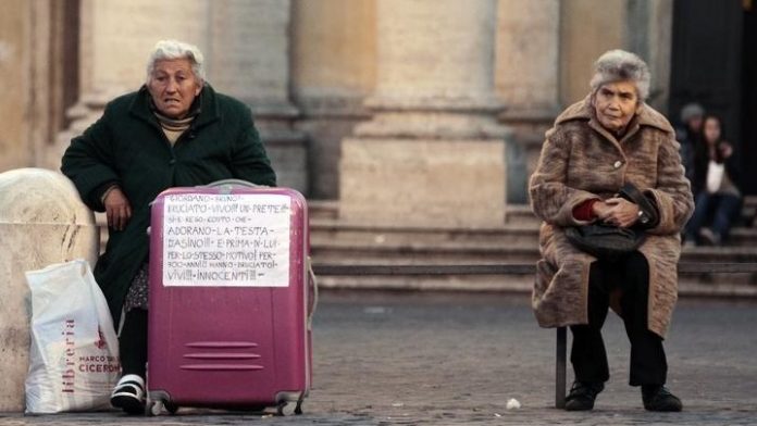 poverty italy